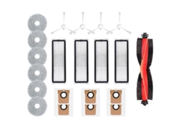 Acessórios Para Aspirador Robô Xiaomi X20 Plus/ X20+/x10+ / X10 Plus: Escova Lateral Principal, Pano De Limpeza, Saco De Pó E Filtro._ptg
