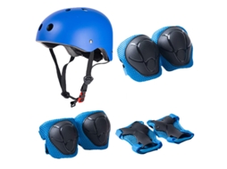 Kit Proteção de Crianças Capacete 7 em 1 ,tamanho:m Azul XIAOMOYU