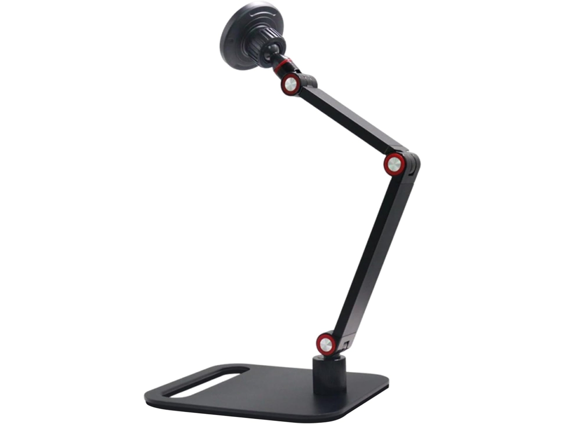Suporte Magnético Para Celular Mesa – Ajustável Rotação De 360 Graus Dobrável E Portátil Viagens, Mesa De Cabeceira