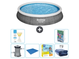 Piscina Bestway Fast Set Redonda 396x84 Cm 5 peças S245 BESTWAY