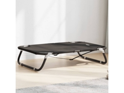 Vidaxl Cama Dobrável Tecido Oxford E Aço Antracite