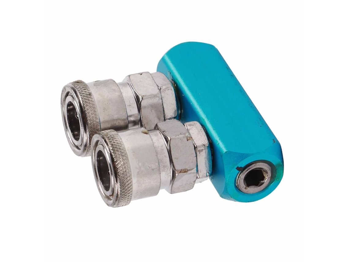 Laxiscreed Progressive Pneumatic Conector Rápido Para Mangueira De Ar Com Função 2 Vias