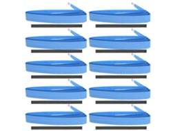 Grip Para Raquete De Badminton Perfurado Antiderrapante Com Bandagem Adesiva Para Raquetes De Tênis E Vara De Pesca