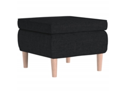 Stool, Stools Vidaxl Preto Tecido (n/a)