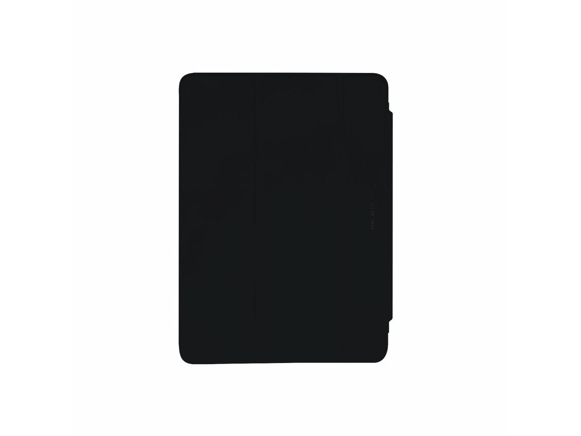 Capa MACALLY para iPad Mini 7/6 com Fecho Magnético (Preto)