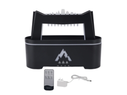 Umidificador Silencioso De 300ml E Difusor De Aromas Laxiscreed Para Casa Preto