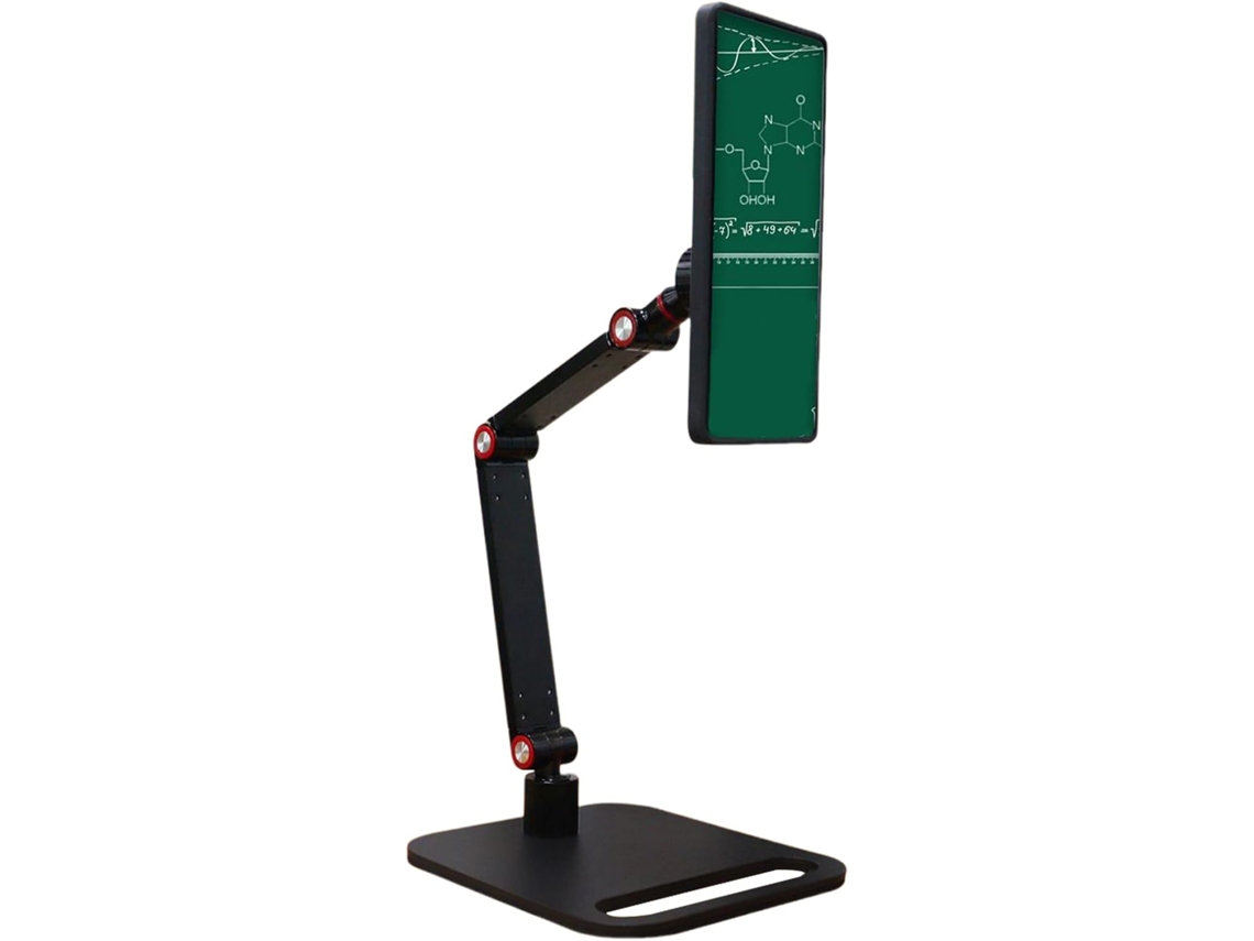 Suporte Magnético Para Celular 16x 14cm Dobrável E Ajustável Braço Giratório 360° Adultos, Homens, Mulheres, Escritório