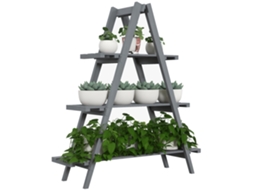 Estufa para Plantas com 2 Janelas Laterais em Rede e Porta Enrolável