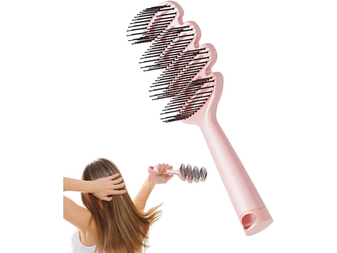 Escova E Pente Para Cabelo Feminino, Para Estilizar E Cuidar Do Couro Cabeludo