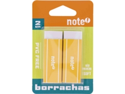 Conjunto 2 Borrachas Brancas NOTE!