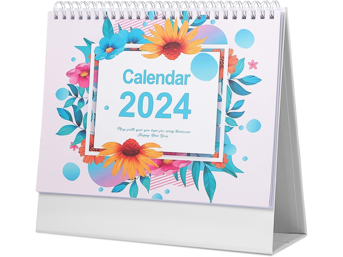 Mini Calendário De Mesa