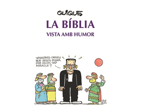 Livro La Bíblia Vista Amb Humor de Enric Quique Arenós Cortés (Catalão)