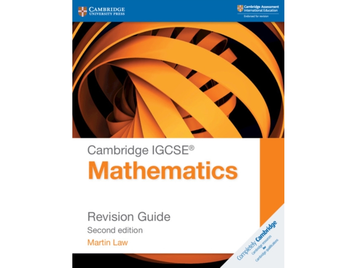 Livro Cambridge IGCSE Mathematics Revision Guide de Martin Law (Inglês)