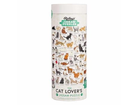 Puzzle Ridleys 1000 Peças Cat Lovers Ridjig055