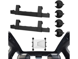 Suporte Para Mini Antena Parabólica Com Ventosa Potente E Base Antiderrapante.
