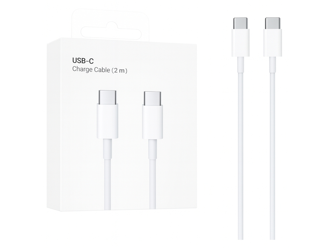 Cabo De Carregamento Skyhe 1102 Para Apple Iphone 17 Pro Max Pd - Type-c 2m Branco