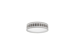Plafon 72w Ivanna Branco Madeira Cinza 5616lm 3000k,4000k,6500k 14x50x50 Cm Fabrilamp