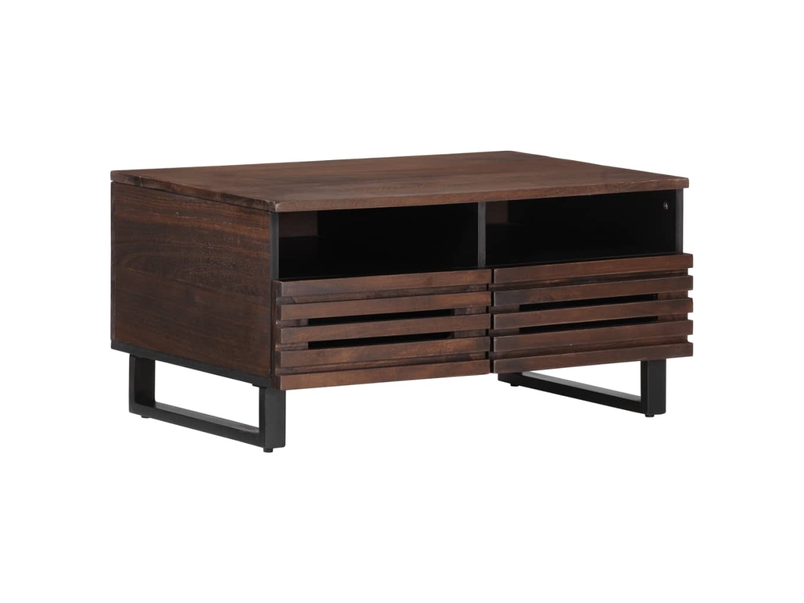 Coffee Table, Coffee Tables Vidaxl Marrom Madeira De Mangueira (n/a)
