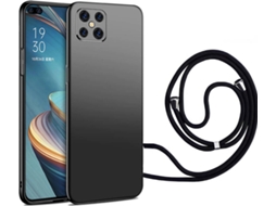 Capa Oppo Reno4 Z 5G Turtleshell com Fita Preto
