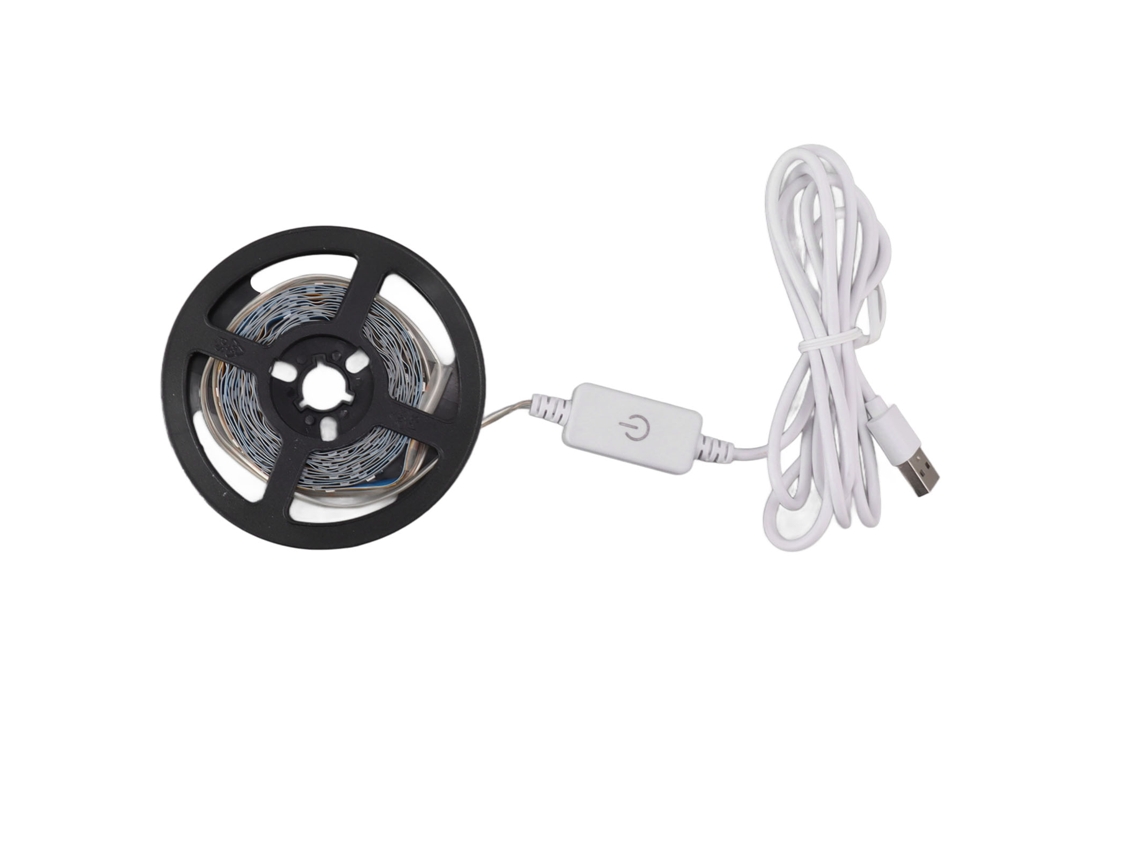 Fitolâmpada LED de Espectro Completo 5v USB com Dimmer Tático 3m Primerox