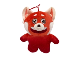 Mali brinquedo de Pelúcia Panda Vermelho Anime 15cm Boneca de Pelúcia Colecionável Presente Decorativo