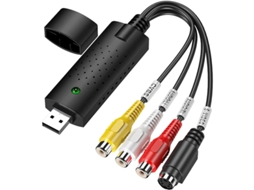 Adaptador De Placa De Captura De Áudio E Vídeo Digital Usb 2.0 Para Ntsc/pal/secam, Compatível Com Windows 10. Aquaforge