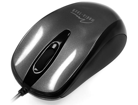 Rato Media-Tech MT1091T - Cinza