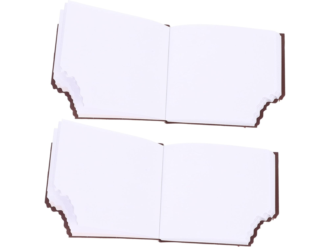 Lote De 2 Carnets De Notes Créatifs De Chocolat Parfumé Papier À Écriture Fluide Couleurs Marron Dégradé