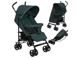 Carrinho de Passeio de Bebé LIONELO Elia Compacto 6 36 Meses Leve Encosto Regulável Suspensão Cinzneto