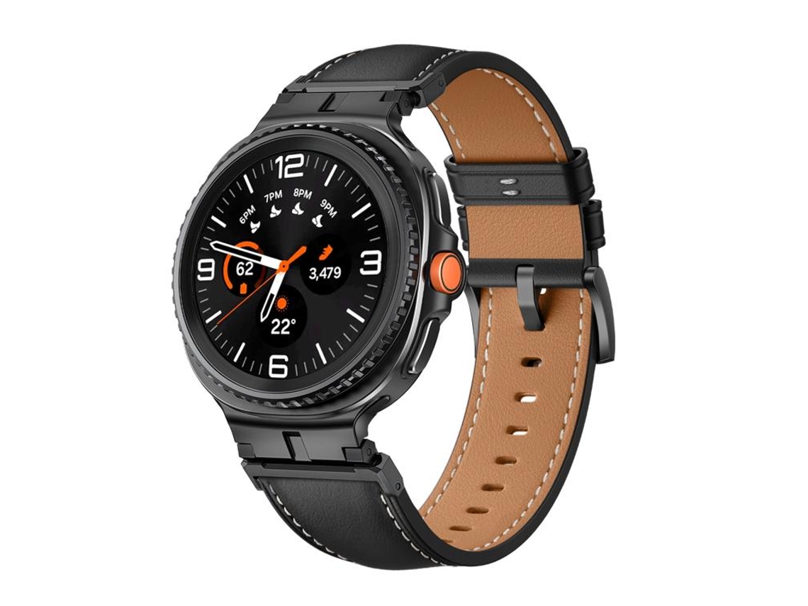 Bracelete Silicone Bicolor Ocean Laranja XIAOMOYU 47mm