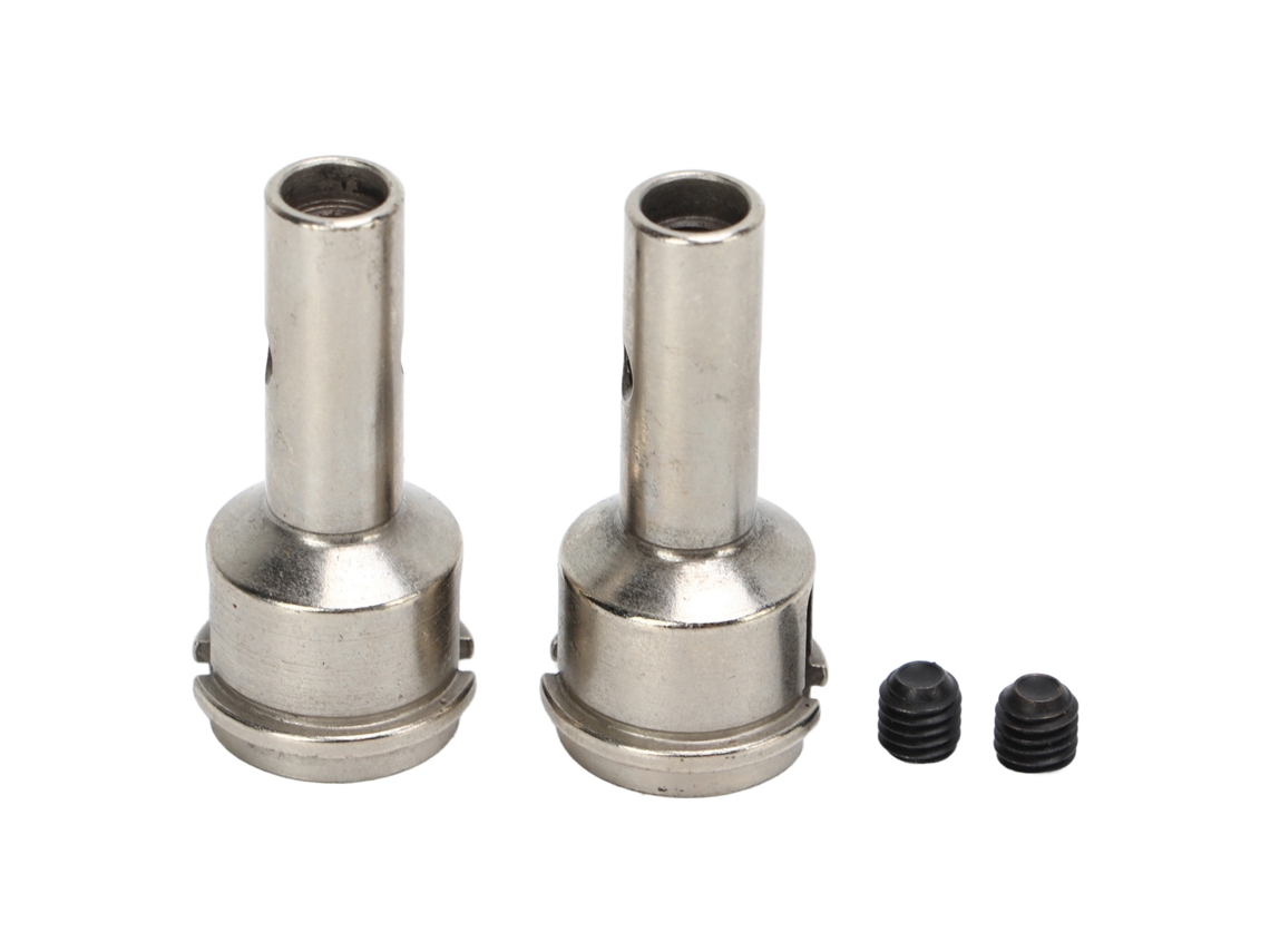 Mali eixo de Roda Traseira de Aço para Rc Arrma 6s Mojave 1/7 Kraton 1/8 2pcs Substituição de Alta Precisão
