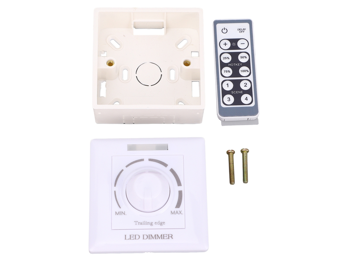 Rebe-interruptor Regulador De Intensidad Led Com Controle Remoto Ir 200w (220v)