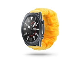 Bracelete Ticwatch Pro 3 Gps Pulseira Scrunchie Amarelo