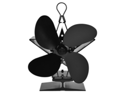 Ventilador Para Lareira (não Necessita De Energia, Para Circulação De Aquecimento Interno)