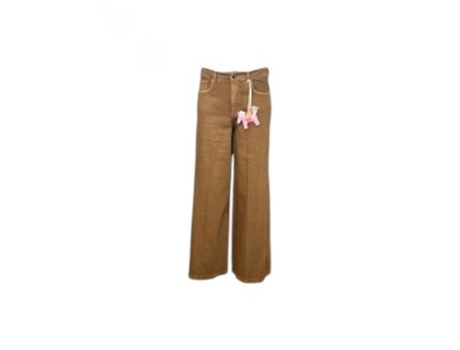 Jeans De Mulher Tensione In Jeans Castanho (s)
