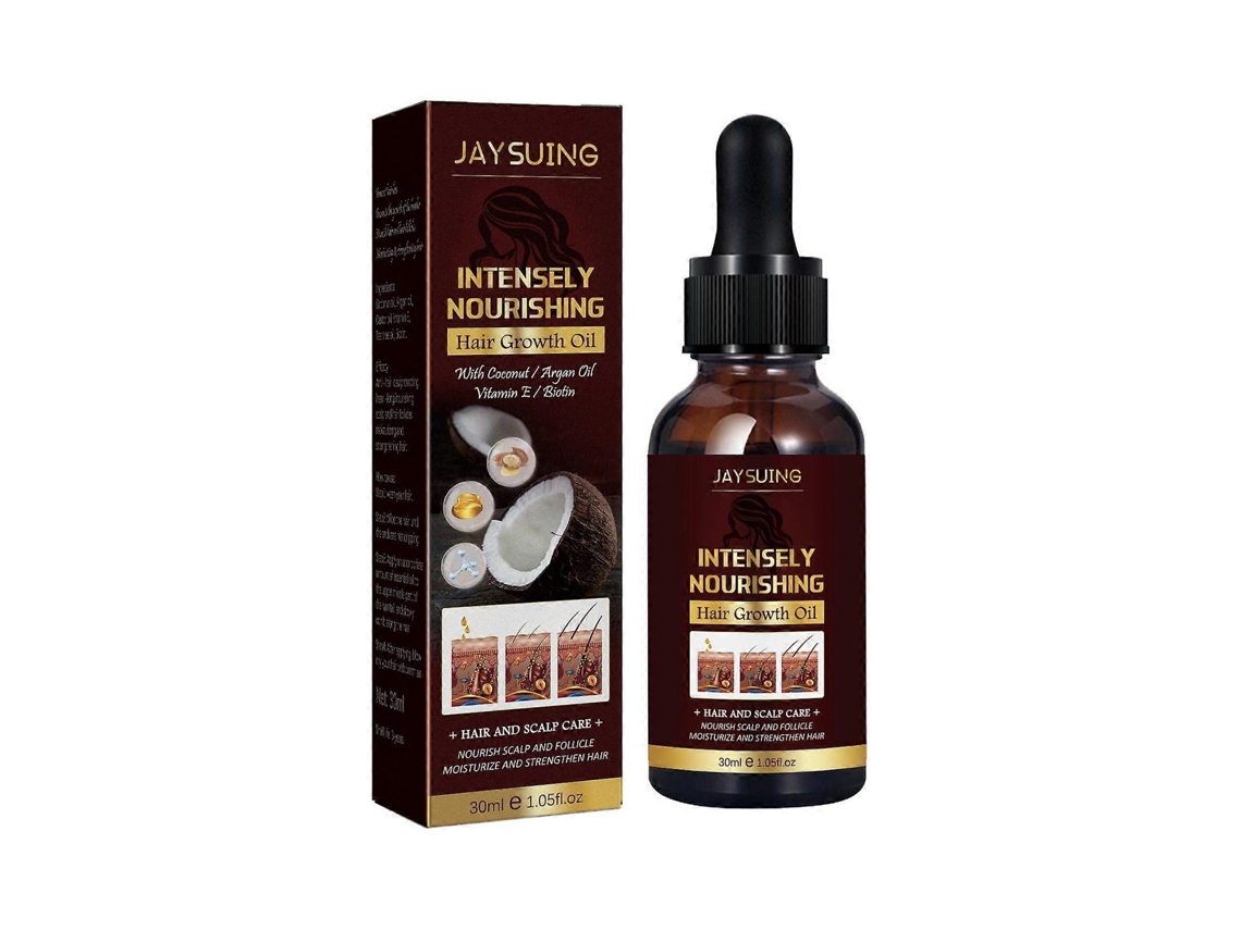 Óleo De Cabelo De Coco Com Extrato De Coco E Vitamina E, Leve, Nutritivo, Sem Parabenos E Sulfatos