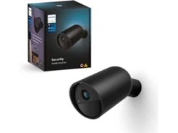 Câmara PHILIPS HUE Secure Bateria - Preto (Outlet Caixa Aberta )