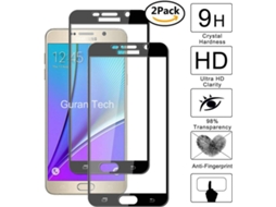 Película Vidro Temperado Samsung Galaxy Note 5 HONGWE. Cobertura Completa Preto