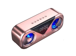 Colunas Bluetooth VEANXIN 1012H16 Rosa Dourado