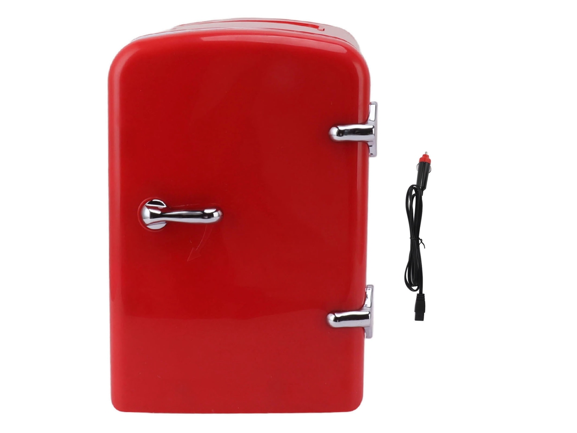 Mini frigorífico portátil 4l para beleza, cosméticos e maquilhagem com plug DC12V para carro LAXISCREED