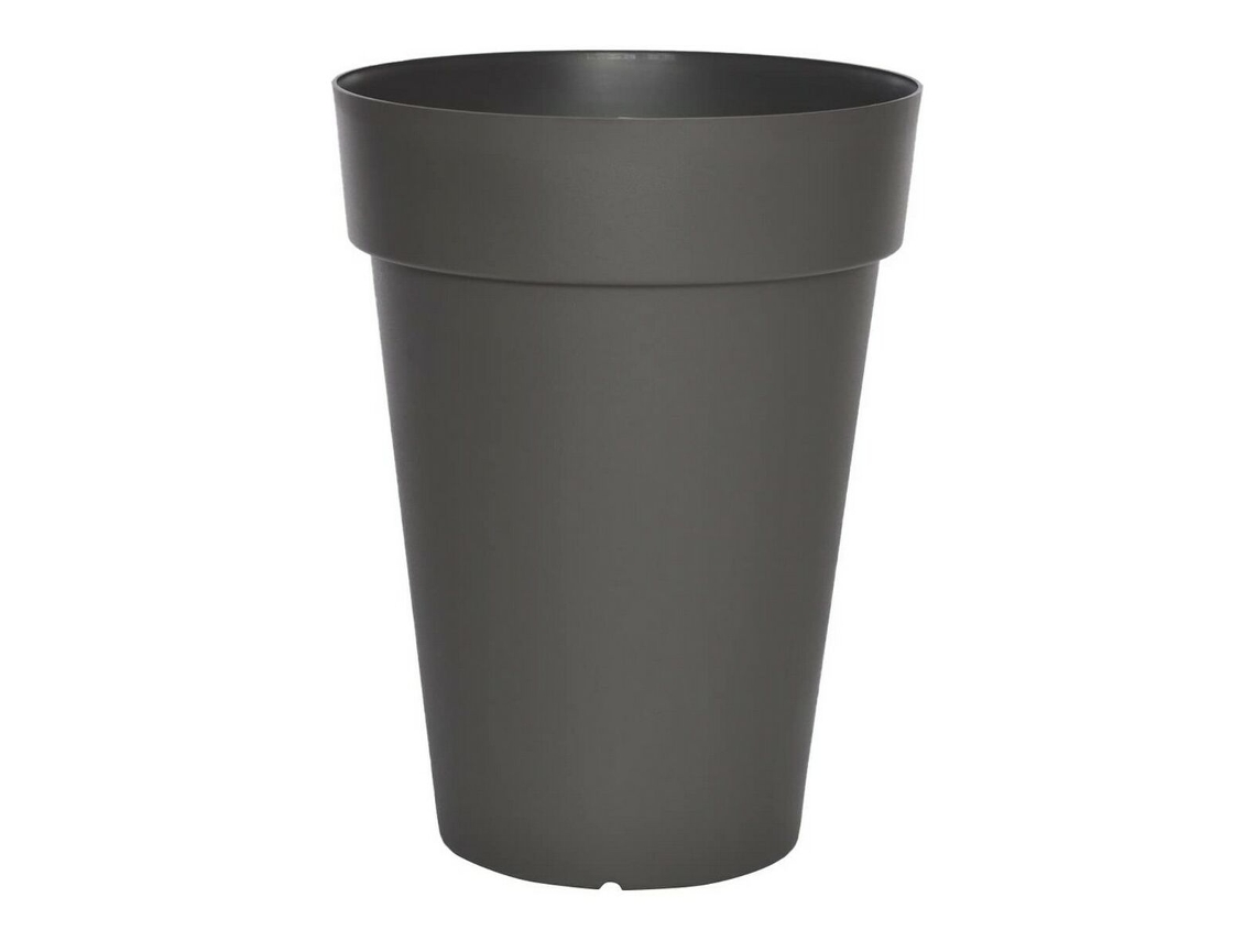 Vaso RIVIERA 415376 Redondo Cinzento Plástico