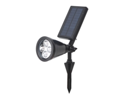 Lâmpada Solar LAXISCREED Jardim 4led Branco Quente 2w