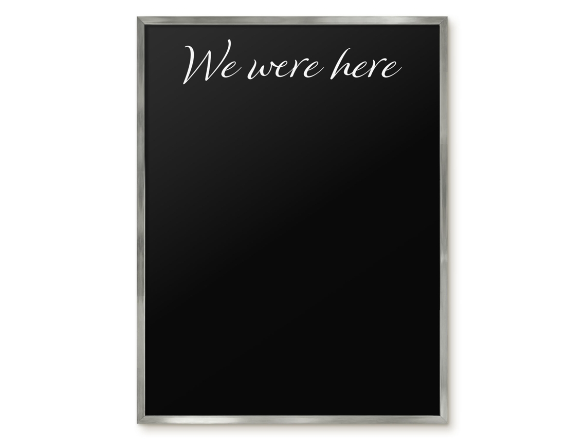 Magnetic Glass Board We Were Here For The Hall Espelharte (60x80 Cm)