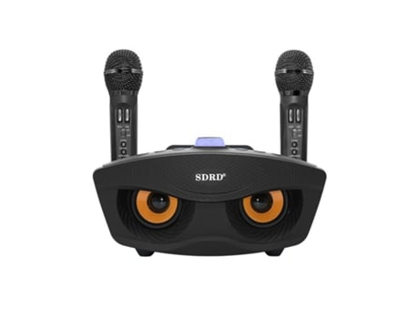 Coluna com Microfone SEMD Audio Owl Wireless Bluetooth Ktv Audio W-Yx-055