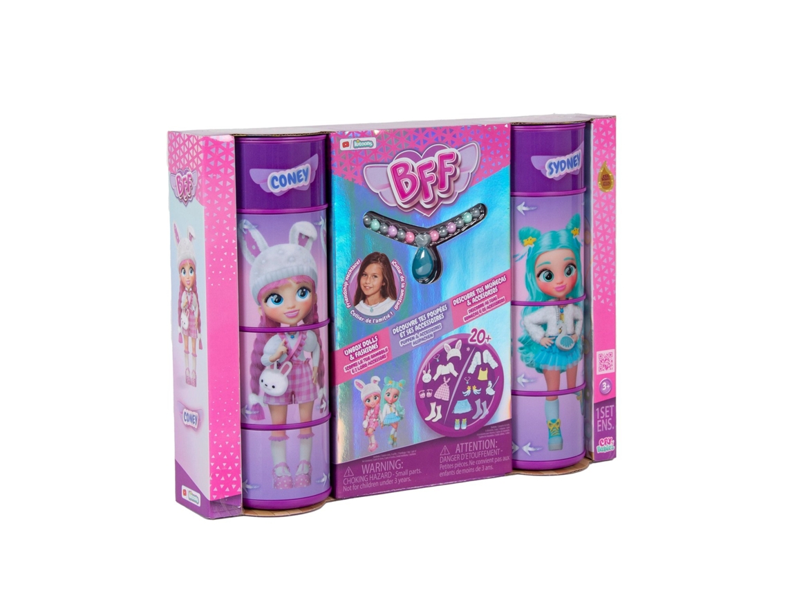 Pacote De 2 Bonecas Da Moda Bff Cry Babies