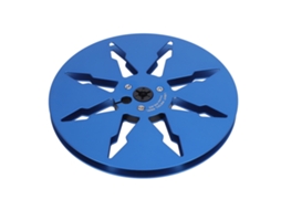 Aetheria carretel de Fita Vazio 7 Polegadas Liga de Alumínio com 8 Buracos para Gravadores Revox Studer Reel To Reel 1/4 Polegada Azul