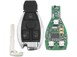 Chave Remota Inteligente de 3 Botões 315mhz/433mhz para Mercedes benz a Partir de 2000 | S/MARCA