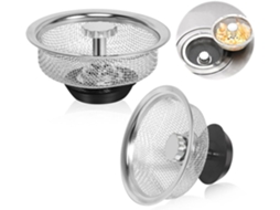 Conjunto De 10 Filtros De Ralo De Cozinha Com Alça E Tampa