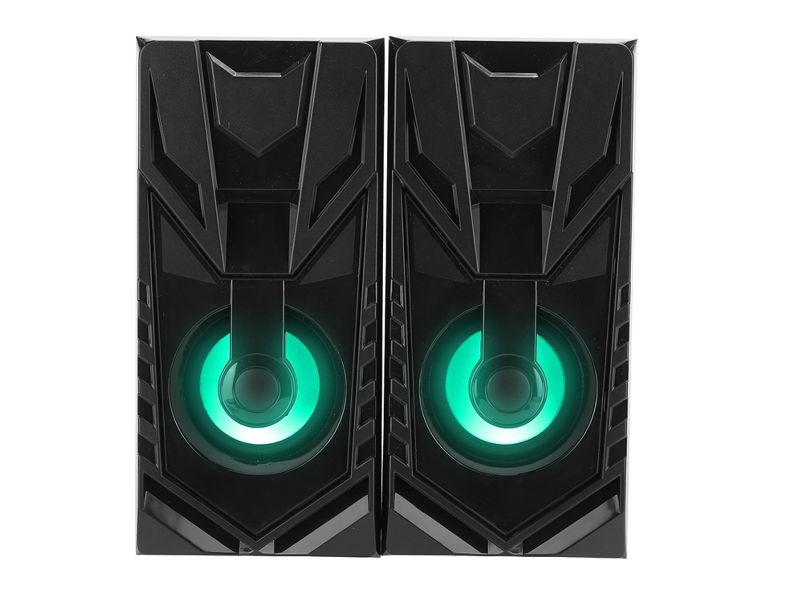 Colunas De Som Portáteis Multimídia Usb 2.0