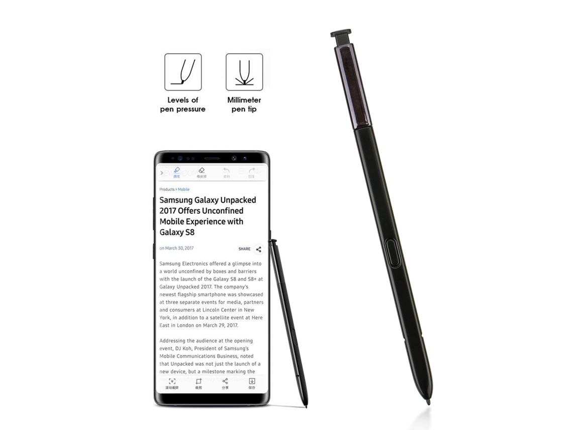 Caneta Stylus, Caneta De Tela Touch Lcd Para Substituição Do Samsung Galaxy Note 9